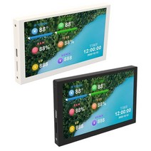 N58E 5인치 IPS TYPE-C 보조 화면 컴퓨터 CPU 모니터 USB 디스플레이, 하얀