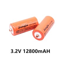 인산철배터리팩 100% 정품 32650 12800mAh 3.2V lifepo4 충전식 배터리 전문 리튬 철 인산염 전원 나사 포, 01 10 PCS Battery