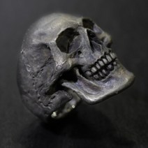 해골 반지 볼드링 텅스텐 레트로 고딕 이블 무서운 펑크 남자의 초경 합금 파티 아버지의 날 선물 바이크 오토바이 쥬얼리