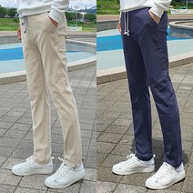 면스판 데일리 편한바지 슬림팬츠 면바지 스판 심플 짱스판팬츠
