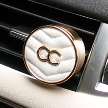 찰리스캔들 헤링본 차량용방향제 명품 고급 차량방향제, 블랙, 베이비 파우더