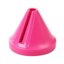 1Pcs Multifunctional Spiral Chopper Peeler Manual Potato Carrot Carrot Rotary Shredder Vegetable, 하나, 빨간