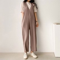 첼시 주름 점프수트