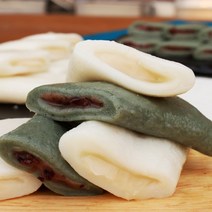 [아이스포장] 굳지않는 쫄깃쫄깃 백옥앙금절편/쑥앙금절편 1kg+1kg, 쑥앙금절편 1kg+1kg