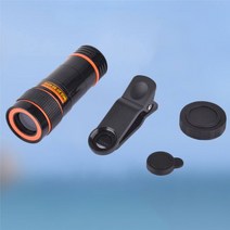 스마트폰 휴대용 접사 범용 측량 렌즈 삼각대 패치 1 세트 망원, 한개옵션1, 01 Black
