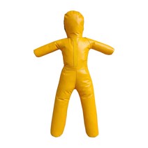 유도 주짓수 샌드백 인형 학원 체육관 더미 훈련 연습, 120cm 와인 레드  6KG