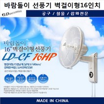 선풍기 바람돌이(LD-CF16HP) 벽걸이16인치 가정용