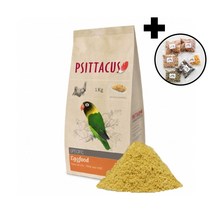 피타쿠스 에그푸드 1kg 모든앵무새 사료 먹이 모이 밥, 단일상품(BTL6561)