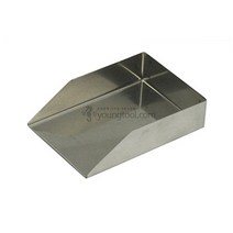 쓰레받이 A 잿말용 세공작업 세공재료 금속공예재료, 단품