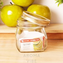 과일청유리병 사각쨈병 500ML THCO11