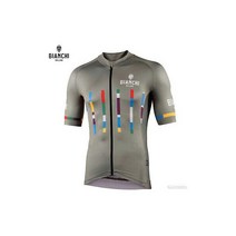 NEW Bianchi Milano FANACO Short Sleeve Cycling Jersey : OLIVE GREEN
