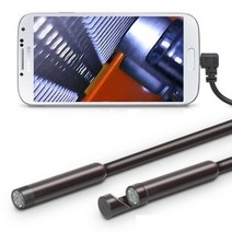 BUyuS프레젠샵 스마트폰 USB 내시경카메라 OTG젠더 포함 8mm 3M굿딜 브이숍, 상세페이지 참조, 상세페이지 참조