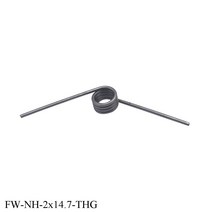 토션스프링 비틀림스프링 강철 고강도 V 형 와이어 직경 20mm 147mm 각도 길이, 01 FW-NH-2X14.7-THG_01 2pcs