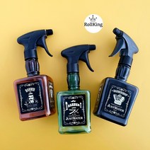 [미쏠]바버샵분무기 큰사이즈 미세 안개분무 스프레이 미용실분무기 500ml, 블랙