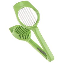 주방 야채 커터에 대 한 1PCS 휴대용 계란 슬라이서 버섯 토마토 절단 기계, green, green