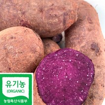 국산 (국산)유기농 자색 고구마 100%친환경, 1개, 5kg