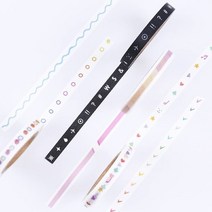 다정한마테_다꾸_6mm(2개세트), 블랙따옴표·블랙이모티콘