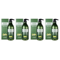 [앙쥬] 노니 바디워시 (750ml 대용량) + 사은품 : 알로에 에센스 150ml / 민감피부 진정 및 클렌징 건조하고 가려운 아토피성 피부용 노니추출물 함유, 4개