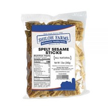 Shiloh Farms 스펠트 참깨 스틱 12온스