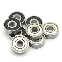 볼베어링 깊은 홈 볼 베어링 604 606 608 623 625 627 2rs 10 개, 15.608zz 8x22x7mm