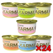 카르마 캣 80g x 24개 묶음, 가다랑어와라이스