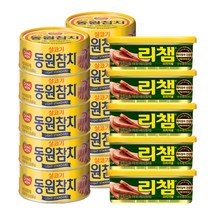 동원 라이트스탠다드참치 85g x 10캔+리챔 120g x 5캔, 1세트, 상세 설명 참조