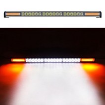 WMB 비상등 조명 LED바 차량용 사고예방 경광등 5구, 타입선택_백황