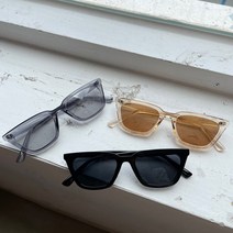 [오프라인 안경원 판매] 자외선99.9%차단 제니 송민호 인싸 캣아이 아가일 캣츠아이 선글라스 커플 선그라스