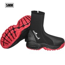 서핑수트여자 웨이크보드슈트 5mm 네오프렌 다이빙 부츠 스쿠버 다이빙 수영 신발 윈드 수중 낚시 카이트 장비 비치 신발 스노클링 48, 10636 다이빙 신발, 나 35-36