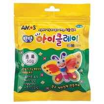 아모스 탱탱 아이클레이 파우치 2500, 초록, 1개