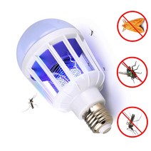 AC220V LED 모기 킬러 전구 E27 LED 전구 홈 조명 버그 재퍼 트랩 램프 곤충 안티 모기 Repeller 빛|Mosquito Killer Lamps|, 1개, 15W, 단일