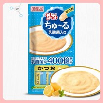 고양이간식 건조간식 챠오츄르 유산균 가다랑어 14g X 4p, 상품선택