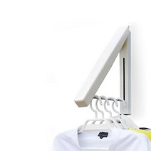 탈의실 벽부착 옷걸이 삼각 미니 행거 벨트걸이 매장, 1개