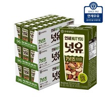 연세두유 연세 넛유 7넛츠 190ml x 72팩