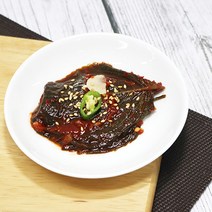 나눔 한끼애찬 양념깻잎 pet병 아이스박스포장, 500g, 1통