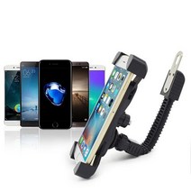 코너 4면 지지 바이크 스마트폰 거치대 회전 각도, 단품