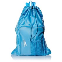 Speedo 스피도 남녀 공용 디럭스 메시 백 프로스트 그레이, Blue Grotto