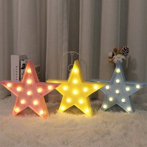 원+원 전원주택 테라스 꾸미기 조경 마당 옥상 LED, 단일사이즈, 별
