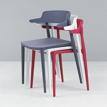 병원상담실 고객의자 팔걸이없는 대기실용 단체체어, 다크그레이