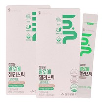 김정문알로에 알로에 젤리스틱 2세트 (1개월분), A01 - 2박스