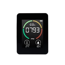 가정용 CO2 이산화탄소 측정기 / 충전식 온도계 습도계 LCON404, 상세페이지 참조