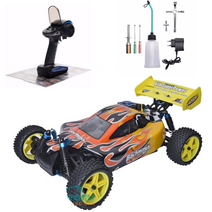 rc car 대형 엔진 드리프트 RC 입문용 빠른 오프로드 무선조종자동차 트럭 알씨카HSP RC 자동차 1:10 스케일 4wd RC 완구 2 속도 오프로드 버기 니트로 가스, 포함 된 도구 키트, 1-중국