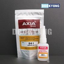 K_엑시아 무취 무백화 순간접착제 AXIA 561_20g 산업용, 단품, 1개