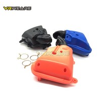오토바이 에어필터 3kj jog50 90 air filter color airfilter aircleaner box assembly for minarelli 4dm cpi 50, 빨간색