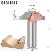 합판재단 목재합판 나무 원목 합판 12.7MM Shank-1PCS cnc 단단한 초경 MDF 합판 목공 라우터 비트 트리머, 11 No.10