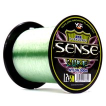 요쯔아미 센스루어 500m 나일론 모노 라인 대용량 낚시줄, 0.8호