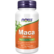 나우푸드 마카 MACA 500mg, 100정, 1개
