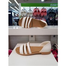 W몰 크록스 툴룸 오픈 플랫 우먼 3가지컬러 (206109)