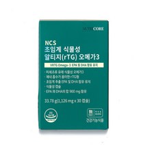 뉴트리코어 식물성 알티지 오메가3 1126mg x 30캡슐 //