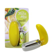 리빙굿 터치미니 화장실 방향제 세트 상큼한 레몬향, 12ml, 6개